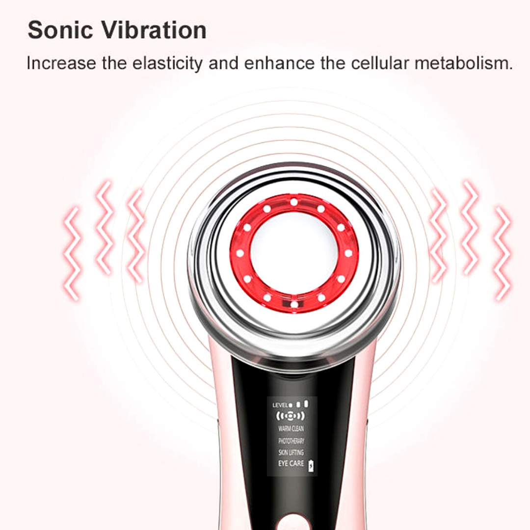 Masajeador LED Para La Cara Facial Rostro Rejuvenecimien